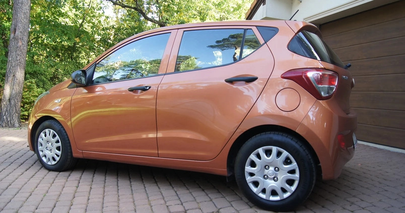 Hyundai i10 cena 29900 przebieg: 66000, rok produkcji 2014 z Gościno małe 277